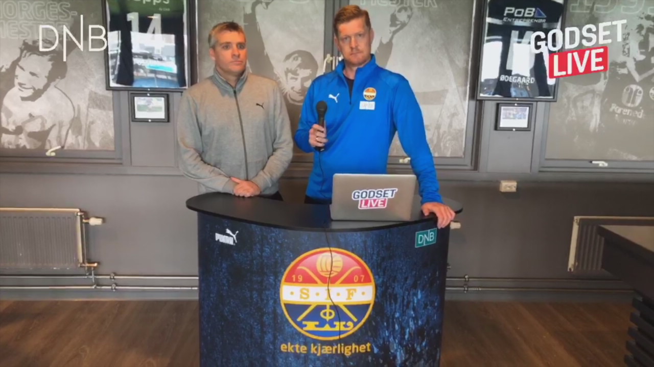 Toro Ole foran Vålerenga-kampen